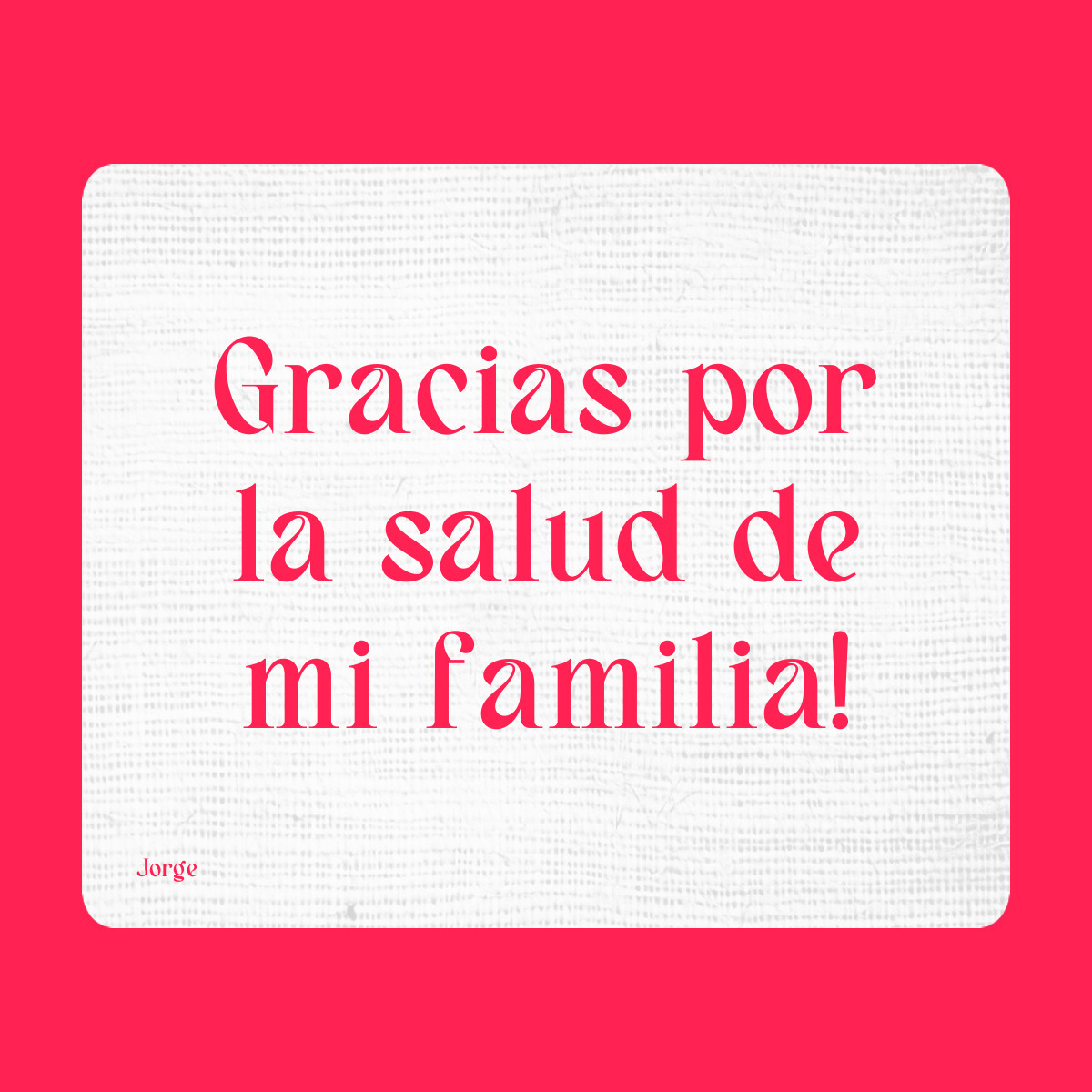 Agradecimiento a San Expedito