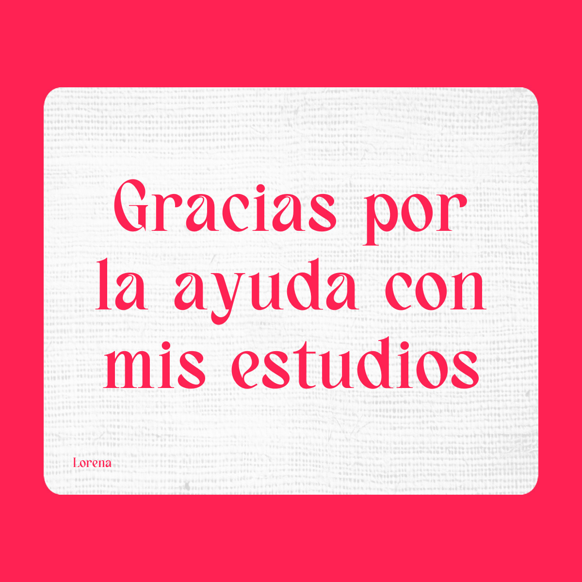 Agradecimiento a San Expedito